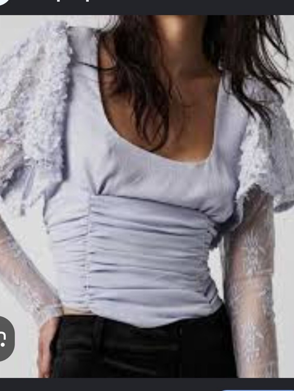 Free People Dream Of You Top Size Medium